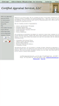 Mobile Screenshot of certifiedappraisalsvc.com